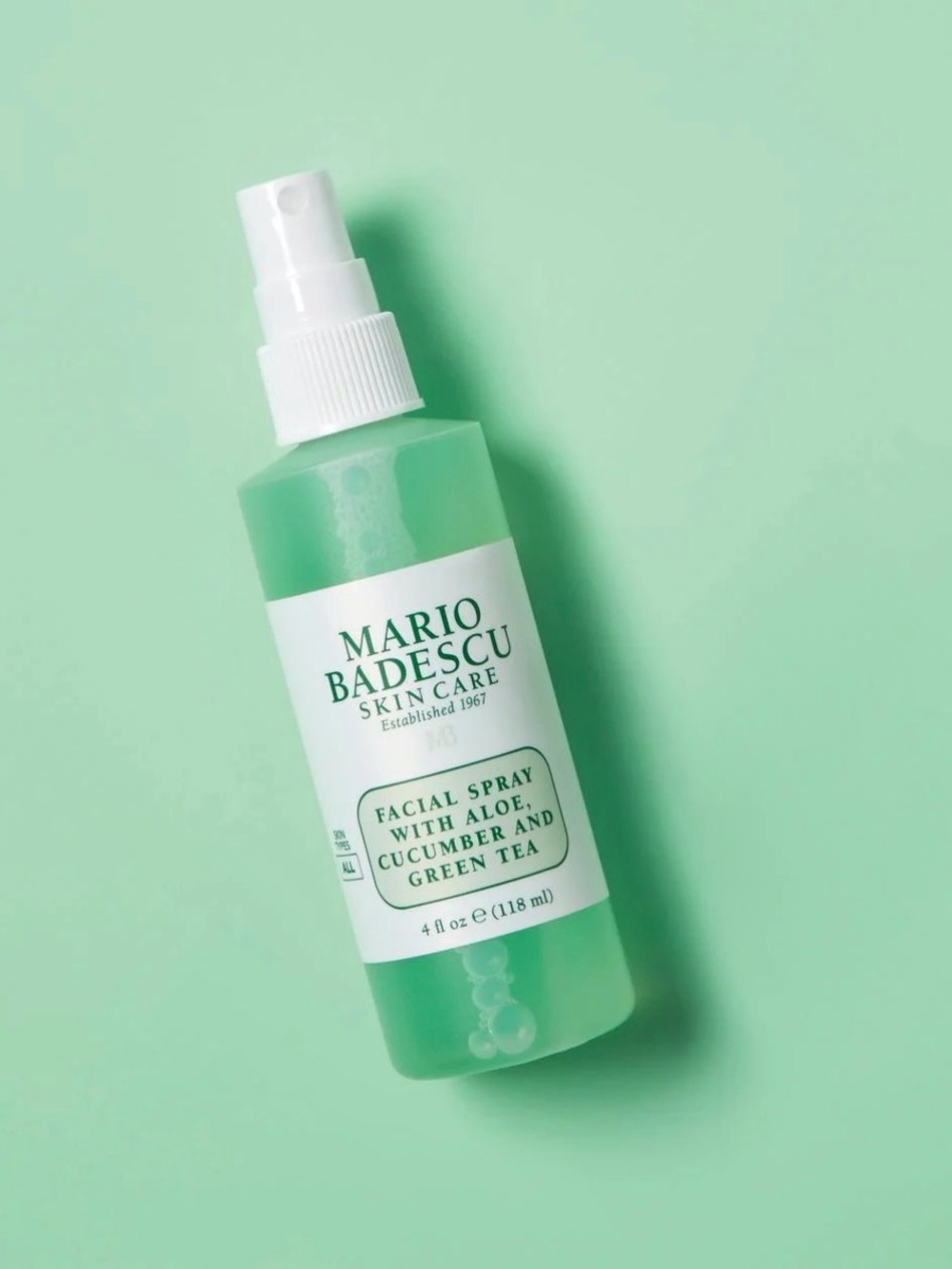 Mario Badescu facial spray w/ aloe cucumber and green tea 4 fl oz (118 ml) NEW